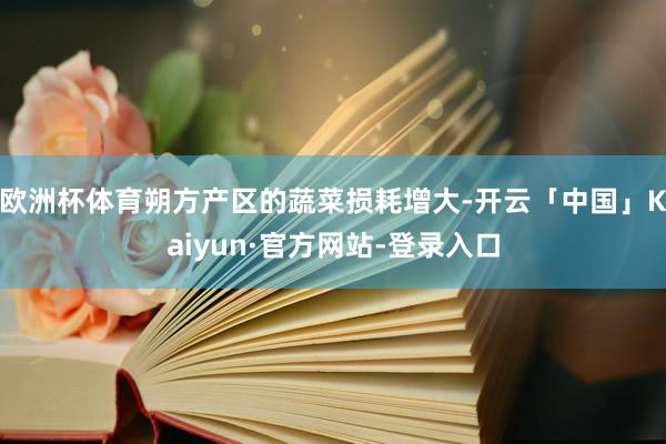 欧洲杯体育朔方产区的蔬菜损耗增大-开云「中国」Kaiyun·官方网站-登录入口